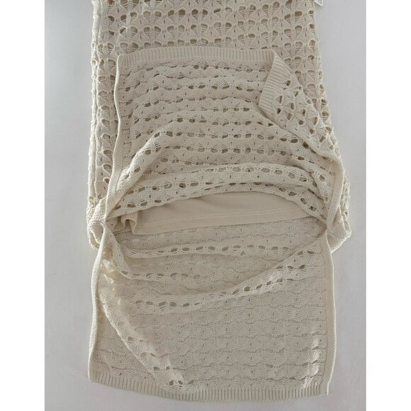 Freshman 1996 Boho Cotton Blend Knit Pull On Maxi Skirt Sz Sm Cottage See Photos - Picture 10 of 12